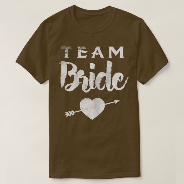 Womens Team Bride Squad T  Tee Bachelorette Party  (Design Front)