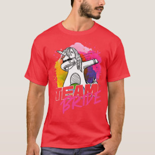 Womens Team Bride - Women Bachelorette Hen Night P T-Shirt