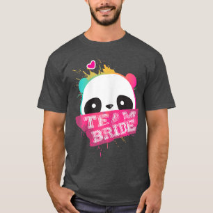 Womens TEAM BRIDEWomen Bachelorette Hen Night Part T-Shirt