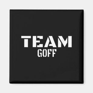 Women's team goff unique matching family  magnet