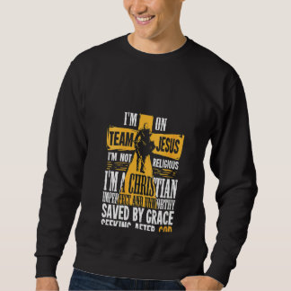 Womens Team Jesus For A Christian Who Is Seeking Sweatshirt
