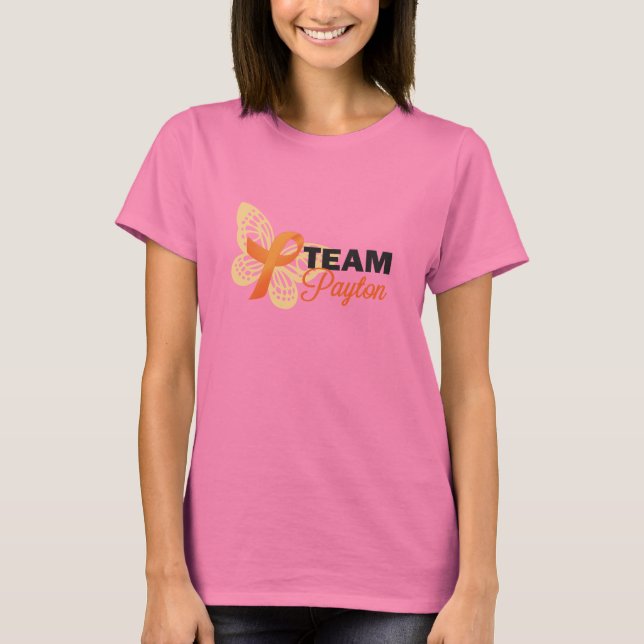 Women's Team Payton Light Butterfly T-Shirt (Front)