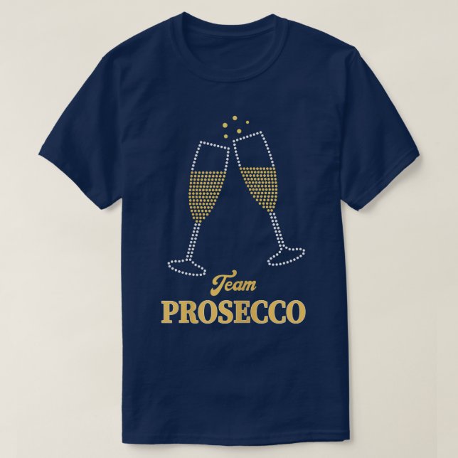 Womens Team ProseccoGirls Night  T-Shirt (Design Front)