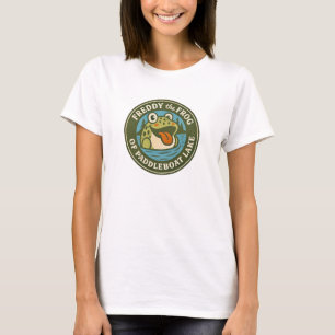 Women's Tee Freddy the Frog on Paddleboat Lake