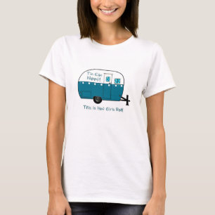 WOMEN'S TEE Retro Camper Trailer