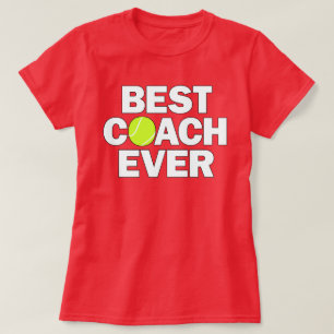 Women's Tennis Best Coach Ever Sports T-Shirt
