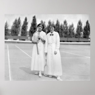 Women's Tennis Champions, 1913 Poster