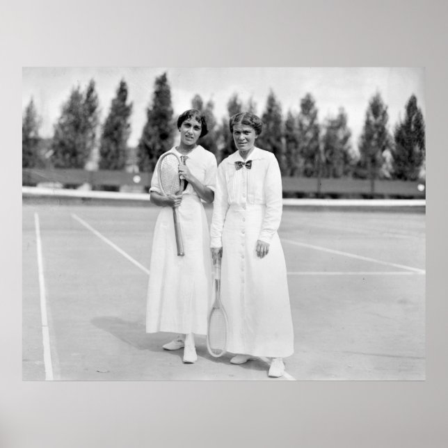 Women's Tennis Champions, 1913 Poster (Front)