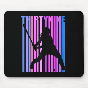 Womens &#; th Birthday Field Hockey Player Sports Mouse Mat
