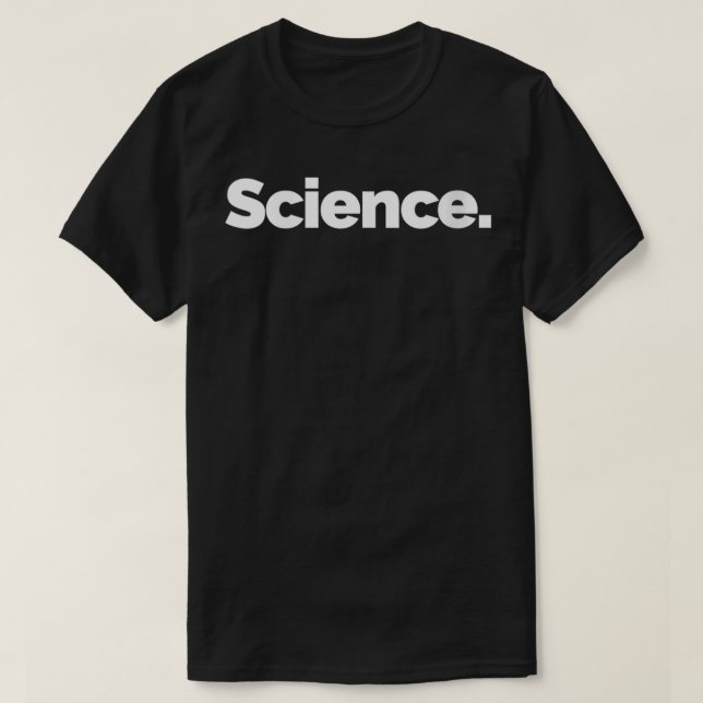 Womens That Says Science VNeck  T-Shirt (Design Front)