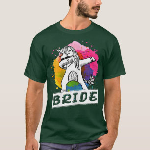 Womens THE BRIDE  Women Bachelorette Hen Night Par T-Shirt