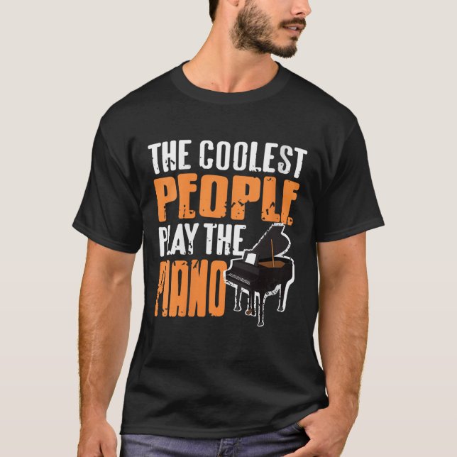 Womens The Coolest People On Earth Definitely Play T-Shirt (Front)