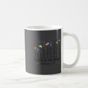 Womens The Fruits Of The Srit Christian Wildflower Coffee Mug