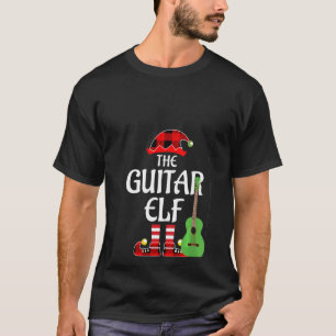 Womens The Guitar Elf Family Christmas Pyjamas Buf T-Shirt