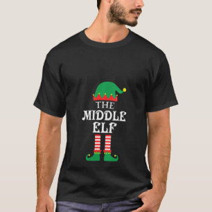 Womens The Middle Elf Matching Family Group Christ T-Shirt