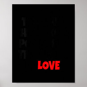 Women's the only thing more powerful than hate isW Poster