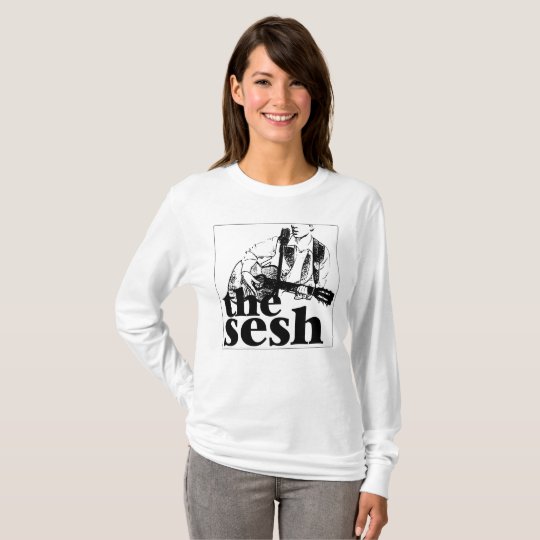 Women's "the sesh" Long-Sleeved Shirt