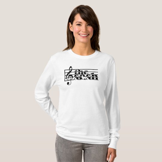 Women's "the sesh" Musical Scale Long-Sleeve T-Shirt