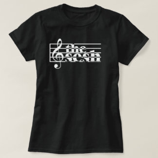 Women's "the sesh" Musical Scale T-Shirt