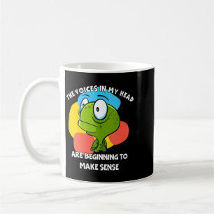 Womens The Voices In Head Funny Humour Quote Coffee Mug