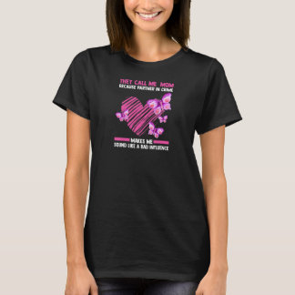 Womens they call me mom because partner mum mom   T-Shirt