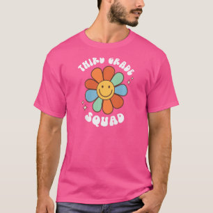 Womens Third Grade Squad Teachers Back To School A T-Shirt