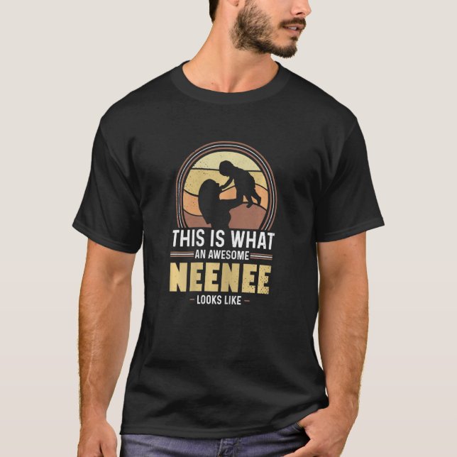 Womens This is What an Awesome Neenee Looks Like N T-Shirt (Front)