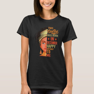 Womens This Queen Was Born In November Happy Birth T-Shirt
