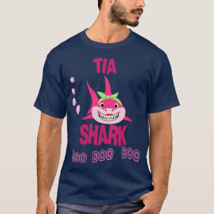 Womens Tia Shark Gift AuntPlayera para Tia en Espa T-Shirt