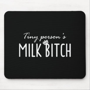 Womens Tiny Person's Milk New Mom Ery Funny Breast Mouse Mat
