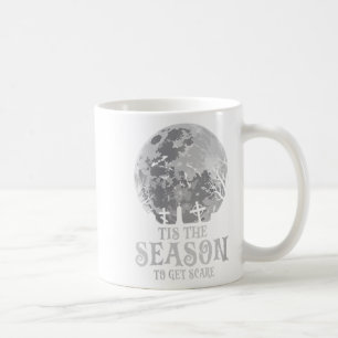 Womens Tis The Season Y Haunted Moon Creepy Hallow Coffee Mug