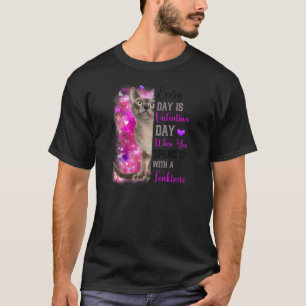 Womens Tomkinese Cat Mum Valentines Day Cat Mama M T-Shirt