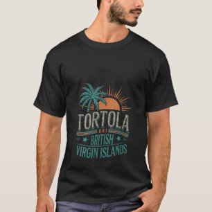 Womens Tortola British Virgin Islands Souvenirs BV T-Shirt