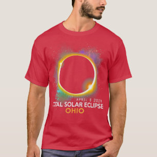 Womens Total Solar Eclipse 2024 Totality 040824 Oh T-Shirt