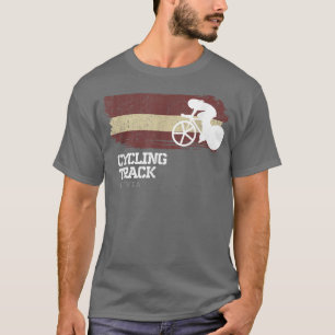 Womens Track Cycling Latvia Road Bike Speed Cyclis T-Shirt