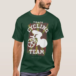 Womens Track Cycling Macedonia Road Bike Speed Cyc T-Shirt