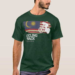 Womens Track Cycling Malaysia Road Bike Speed Cycl T-Shirt