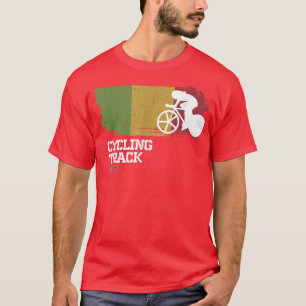 Womens Track Cycling Mali Road Bike Speed Cyclist  T-Shirt