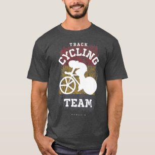 Womens Track Cycling Romania Road Bike Speed Cycli T-Shirt