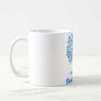 Womens Tree Blue Ribbon Diabetes Awareness Coffee Mug
