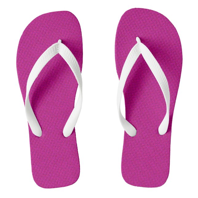 Womens Trendy Elegant Champagne Pink Template Flip Flops (Footbed)