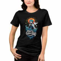 Women's Tri-blend T-Shirt - Mystic Guardians