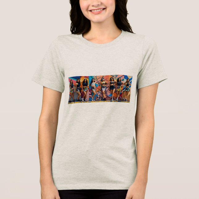 Women's Tri-blend T-Shirt Shirt (Front)