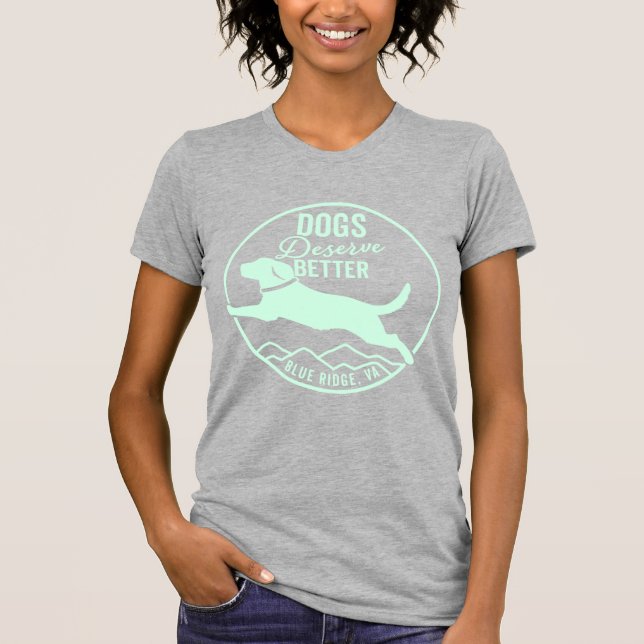 Women's Tshirt _ Mint Logo (Front)