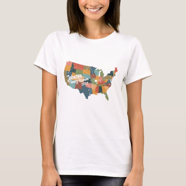 Women's Tshirt with Reunion Logo (Front)