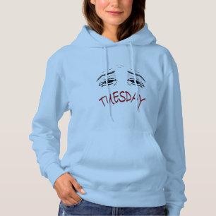 Women's Tuesday Burnout Mood hoodie