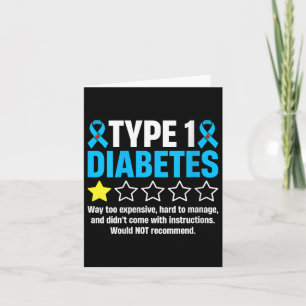 Womens Type 1 Diabetes Way Too Expensive Hard To M Card