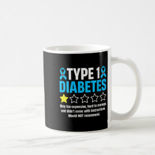Womens Type 1 Diabetes Way Too Expensive Hard To M Coffee Mug