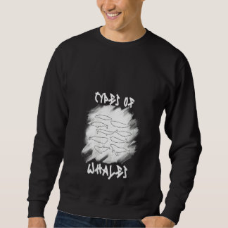 Womens Types of Whales Whale Whales Species Biolo Sweatshirt