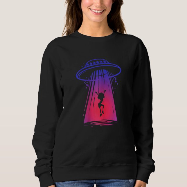 Womens Ufo Take Me Off This Planet Sweatshirt (Front)